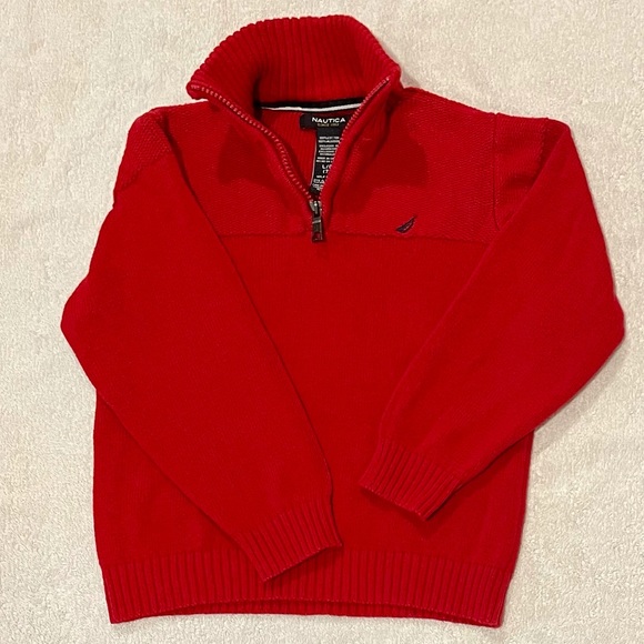 Nautica Shirts & Tops Nautica Boys Red Sweater Size 7 Poshmark